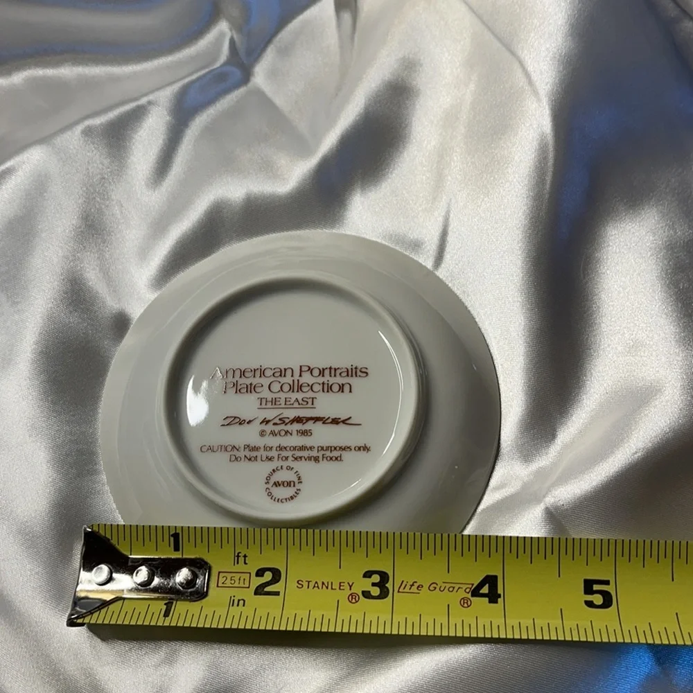 Avon (1985) Vintage Collectible “The East”American Portraits Plate Collection